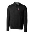 Men's Cutter & Buck Black Oklahoma Sooners Big Tall Lakemont Half-Zip Jacket