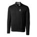 Men's Cutter & Buck Black Marshall Thundering Herd Big Tall Lakemont Half-Zip Jacket