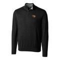 Men's Cutter & Buck Black Oregon State Beavers Big Tall Lakemont Half-Zip Jacket