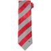 Men's Ohio State Buckeyes Regiment Woven Silk Tie