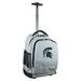 Gray Michigan State Spartans 19'' Premium Wheeled Backpack