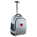 MOJO Gray Chicago Bulls 19'' Premium Wheeled Backpack