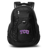 MOJO Black TCU Horned Frogs 19'' Laptop Travel Backpack