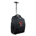 Black Texas Tech Red Raiders 19'' Premium Wheeled Backpack