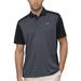 Men's Charcoal/Black Wisconsin-Whitewater Warhawks Vansport Two-Tone Polo