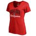 Women's Fanatics Branded Red Texas Tech Raiders Victory Script T-Shirt