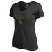 Tampa Bay Rays Fanatics Branded Women's Camo T-Shirt - Black
