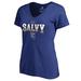 Women's Fanatics Branded Salvador Perez Royal Kansas City Royals Player Hometown Collection V-Neck T-Shirt