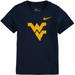 Toddler Nike Navy West Virginia Mountaineers Logo T-Shirt