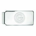 Chicago Cubs Sterling Silver Money Clip