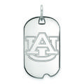 Women's Auburn Tigers Sterling Silver Small Dog Tag