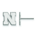 Women's Nebraska Huskers Sterling Silver XS Post Earrings