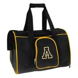 Black Appalachian State Mountaineers Small 16" Pet Carrier