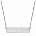 Women's Boston Bruins Sterling Silver Small Bar Necklace