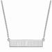 Women's Boston Bruins Sterling Silver Small Bar Necklace