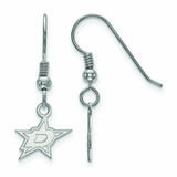 Women's Dallas Stars Sterling Silver XS Dangle Earrings