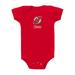 Infant Red New Jersey Devils Personalized Bodysuit