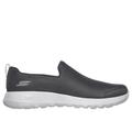 Skechers Men's GOwalk Max Sneaker | Size 11.0 | Charcoal | Textile | Vegan | Machine Washable