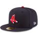 Men's New Era Navy Boston Red Sox Alternate Authentic Collection On-Field 59FIFTY Fitted Hat