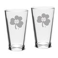 Notre Dame Fighting Irish Set of 2 Shamrock Pub Mixing Glasses