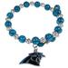 Women's Carolina Panthers 400 Degrees Beaded Bracelet