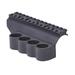 Mesa Tactical SureShell Aluminum Carrier and Rail for Ben M4 12-GA Black 4-Shell 5.5in 90870