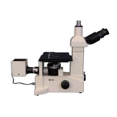 Meiji Techno Trinocular Inverted Brightfield/Darkfield Metallurgical Microscope IM7530
