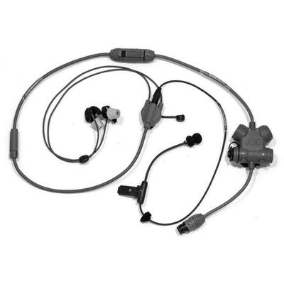 Silynx Clarus Headset w/ CA0004-04 adaptor cable Black CLAR-B-H-003