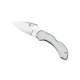 Spyderco Dragonfly 2 Lightweight Folding Knife 2.3in VG-10 Plain Blade Stainless Steel Handle C28P