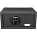 Barska HQ100 Biometric Keypad Safe 30 Fingerprint Memory Steel Black Outer Dimensions-14.5 x 11.75 x 7 in AX12476