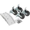 SKB Cases 3R Series Caster plate and wheel kit for Mil-Standard 3SKB-CAST1