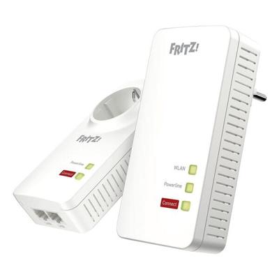 AVM »FRITZ!Powerline 1260 WLAN Set« weiß, 6.7x13.2x3.2 cm