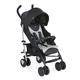 Chicco Echo Leichter Zusammenklappbarer Kinderwagen von 0 Monaten bis 22 kg, Kompakter Kinderbuggy mit Frontbügel, Schlafposition, Regenschirmverschluss, Verstellbarer Sonnenschirm, 1 Stück (1er Pack)