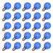 Vickerman 348200 - .9 watt G50 Transparent Blue LED Intermediate Screw Base (25 pack) Christmas Light Bulbs (XG50T12)