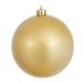 Vickerman 394274 - 8" Gold Candy Ball Christmas Tree Ornament (N592008DCV)