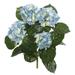 Vickerman 461754 - 17.5" Blue Hydrangea Bush x 5 (FL171513) Home Office Flower Bushes