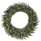 Vickerman 307021 - 144" Camdon Fir Wreath 3600T 800MU LED (A861192LED) Christmas Wreath 72 Inches and Larger