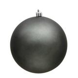Vickerman 481295 - 2.4" Pewter Matte Ball Christmas Tree Ornament (24 pack) (N590687DMV)
