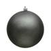 Vickerman 481295 - 2.4" Pewter Matte Ball Christmas Tree Ornament (24 pack) (N590687DMV)