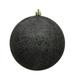 Vickerman 486948 - 8" Gunmetal Sequin Ball Christmas Tree Ornament (N592084DQ)