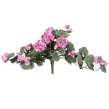 Vickerman 460634 - 22" Geranium Hanging Bush-Lt Pink (FQ172802) Home Office Flower Bushes