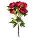Vickerman 463178 - 23'' Peony Bush X 6 Flwrs 3 Buds-Red (FD170402) Home Office Flower Bushes