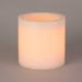 Gerson 43312 - 6" Bisque Straight Edge Vanilla Scent Battery Operated LED Wax Candle Light