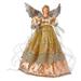 Kurt S. Adler 15857 - 10 Light 16" Angel Christmas Tree Topper