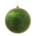 Vickerman 485033 - 6" Moss Green Shiny Ball Christmas Tree Ornament (4 pack) (N591564DSV)