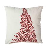 Vickerman 505380 - 18" x 18" Satin Stitch Tree Pillow (QTX17211) Christmas Pillows