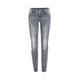 Timezone Damen Jeans Slim Enya Jogg, Grau (Steel Grey Wash 9198), W28/L34