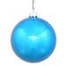 Vickerman 256329 - 2.4" Turquoise Shiny Ball Christmas Tree Ornament (60 pack) (N596012S)