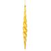 Vickerman 477380 - 14.6" Antique Gold Shiny Spiral Icicle Christmas Tree Ornament (2 pack) (N175130D)