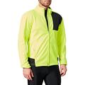 Gore Bike Wear Men's Power Trail Windstopper Soft Shell Thermo Jacket - Fluo Yellow/Black, Large